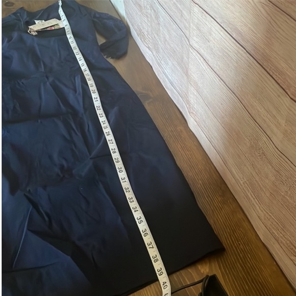 NWT Missmay Retro Gorgeous City Stretchy Navy Blue Lace Bodycon Dress sz medium - Picture 9 of 13